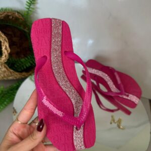 HAVAIANAS VOLGA PINK E ROSA