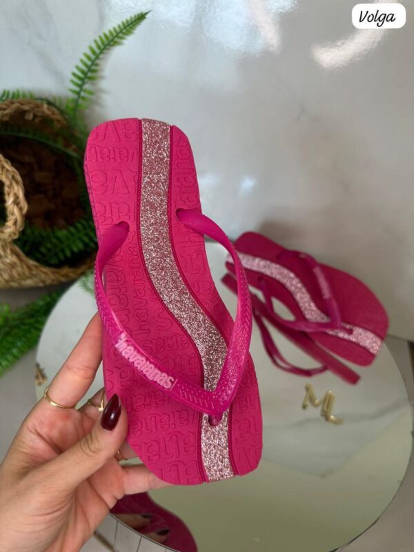 HAVAIANAS VOLGA PINK E ROSA